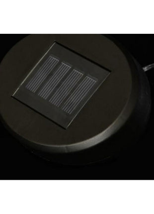 Solar Lichterkette 3M mit 20 Laternen-LEDs, Dunkelgrün Kabel, Warm Licht, für Außen