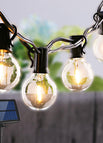 GLS01 - Solar Lichterkette 4M mit 10 Lampen-LEDs E12