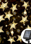 GLS28 - Solar Lichterkette 4,5M mit 20 Sternen-LEDs