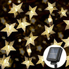 GLS28 - Solar Lichterkette 4,5M mit 20 Sternen-LEDs