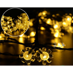 GLS33 - Solar Lichterkette 5M mit 50 Blumen-LEDs