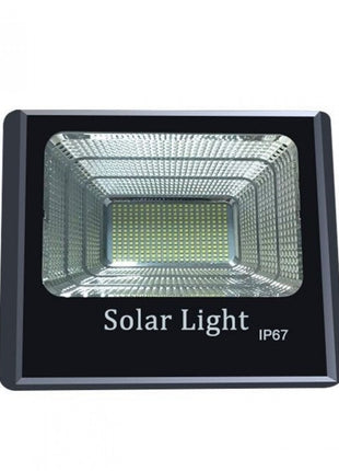 LED Solar Flutlicht 60W mit Dämmerungssensor und Fernbedienung