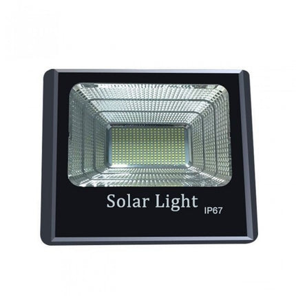 LED Solar Flutlicht 60W mit Dämmerungssensor und Fernbedienung