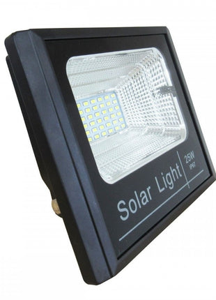 LED Solar Flutlicht 25W mit Dämmerungssensor und Fernbedienung