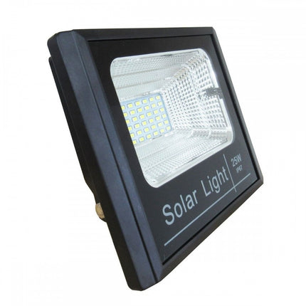 LED Solar Flutlicht 25W mit Dämmerungssensor und Fernbedienung