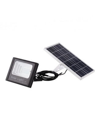 LED Solar Flutlicht 25W mit Dämmerungssensor und Fernbedienung