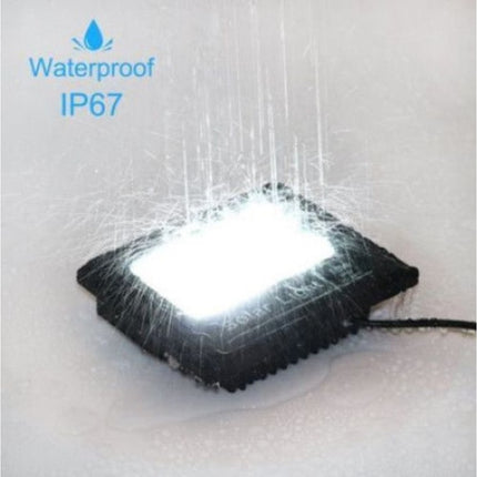 LED Solar Flutlicht 25W mit Dämmerungssensor und Fernbedienung