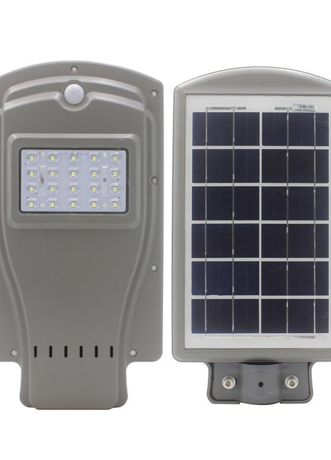 LED Solar Flutlicht mit Bewegungssensor 20W, Straßenbeleuchtung mit Kaltes Licht, für Außen