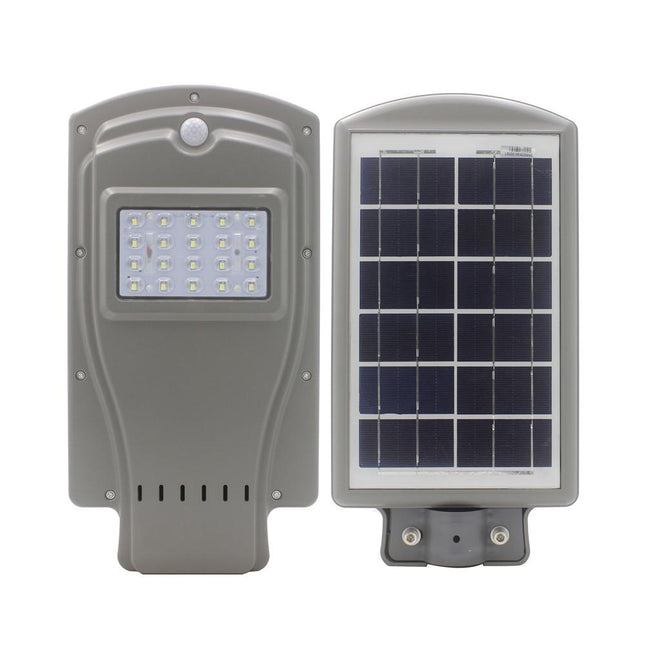LED Solar Flutlicht mit Bewegungssensor 20W, Straßenbeleuchtung mit Kaltes Licht, für Außen