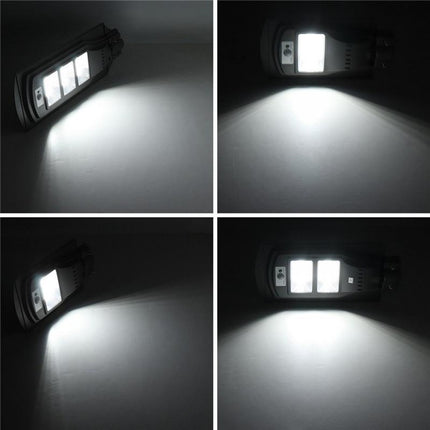 Solarlampe für Dämmerungsstraße und Bewegungsmelder 60W, Kaltes Licht, für Außen