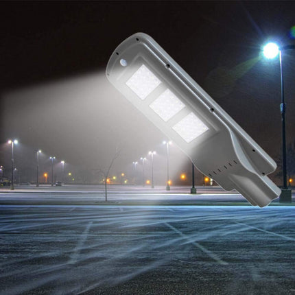 LED Solar Straßenlampe mit Bewegungssensor 60W und Fernbedienung, Kaltes Licht, für Außen