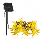GLS32 - Solar Lichterkette 4,5M mit 30 Libellen-LEDs
