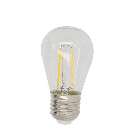 Solar Lichterkette 8M mit 20 LED-Birnen, E27, 2W, für Außen