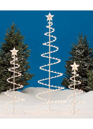 Tannenbaum 1,5M vom Schlauch mit 960 LEDs und Unterstützung, Warm Licht, für Außen