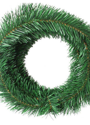 Weihnachtsgirlande 5M Tannengirlande mit 100 Mini-LEDs, Warm Licht, mit Batterien, für Außen