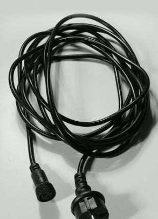 5M Verlängerungskabel für Lichterkette mit Stecker, 2 Polig, Schutzart IP44, für Außen