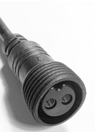 5M Verlängerungskabel für Lichterkette mit Stecker, 2 Polig, Schutzart IP44, für Außen