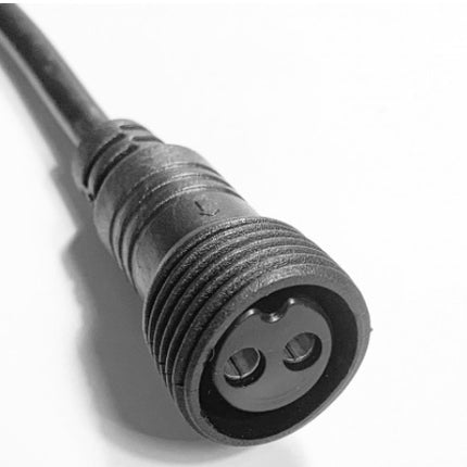 5M Verlängerungskabel für Lichterkette mit Stecker, 2 Polig, Schutzart IP44, für Außen