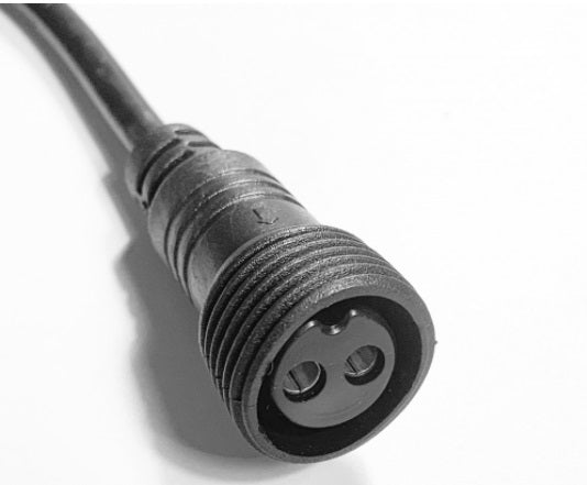 5M Verlängerungskabel für Lichterkette mit Stecker, 2 Polig, Schutzart IP44, für Außen