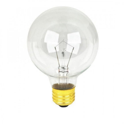 Lichterkette 9M mit 30 + 3 Geschenke Glühlampen Filament E12, 7W, Schwarzes Kabel, für Außen