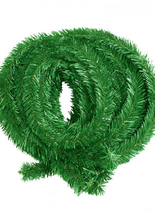 Künstliche Tannengirlande 3M mit 30 Mini-LEDs, Warm Licht, Batteriebetriben