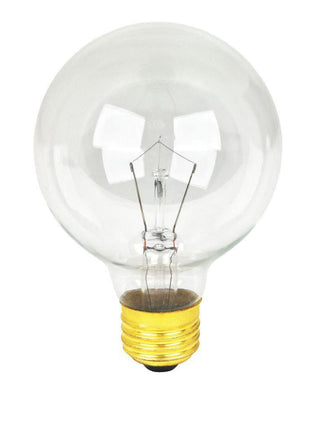 Lichterkette 8M mit 25 + 3 Glühlampen G40, E12, 7W, Schwarzes Kabel, Verbindbar 24M, für Außen