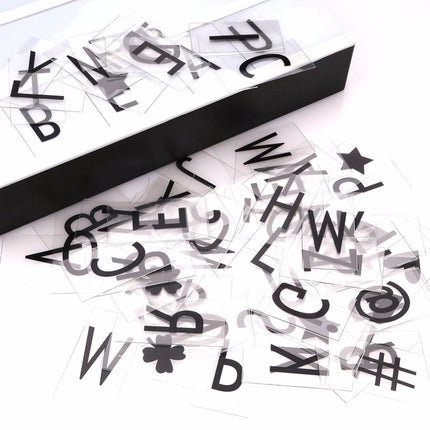 Leuchtkasten Kino A3 Vintage Mit 85 Buchstaben, Zahlen und Symbole, Batteriebetrieben, USB-Anschlusskabel