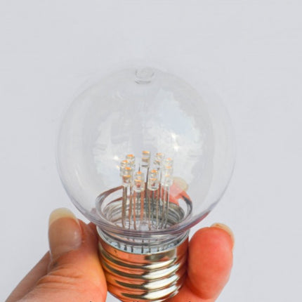 Retro LED-Filament-Leuchtmittel S14 mit E27-Fassung, 1W Leistung und warmweißem Licht für den Außenbereich