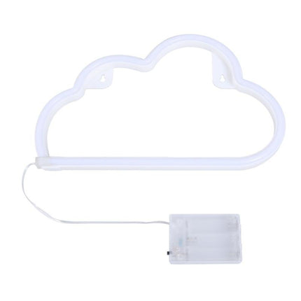 Dekorative Lampe Typ Nachtlicht, Wolke Neon, Warm Licht, mit Batteriebetrieb