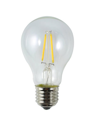 LED-Leuchtmittel A60, E27, 2W, Kunststoff, Dimmbar, Warm Licht, für Außen