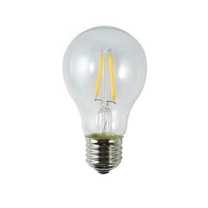 LED-Leuchtmittel A60, E27, 2W, Kunststoff, Dimmbar, Warm Licht, für Außen