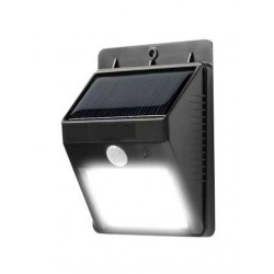 LED Solarlampe mit 30 LEDs mit Bewegungssensor, für Wandmontage
