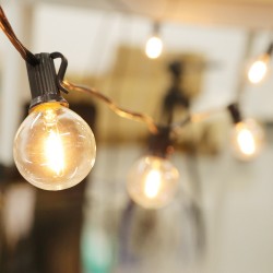 LED-Leuchtmittel G40, E12, 1W, Glas, Dimmbar, Warm Licht, für Außen