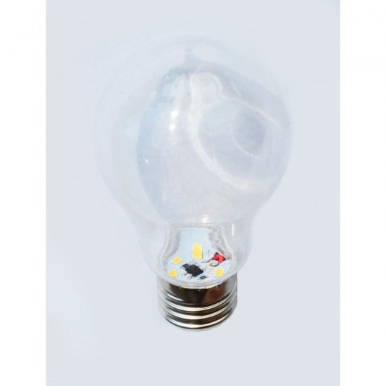 Leuchtmittel LED-Birne A60, E27, 1.5W, Kunststoff, Dimmbar, Warm Licht, für Außen