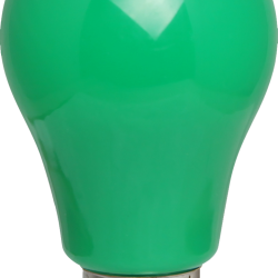 LED-Leuchtmittel A60, E27, 3W, Kunststoff, Grün Licht, für Außen