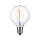 LED Leuchtmittel mit "i" Filament G40, E14, 0.5W, Glas, Warm Licht, für Außen