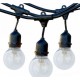 Leuchtmittel mit 9 LEDs G50, E27, 1W, Kunststoff, Dimmbar, Warm Licht, für Außen