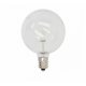 Zickzack Lichterkette 7,5M mit 25 LED-Lampen E12, 1W, Kunststoff, Dimmbar, Weißes Kabel, Verbindbar 210M, für Außen