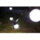Lichterkette 10M mit 20 LED-Lampen, E27, 2.4W, Kunststoff, Schwarzes Kabel, Verbindbar 200M, für Außen