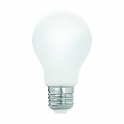 Mattweiß LED-Birne A60, E27, 4W, Glas, Dimmbar, Warm Licht, für Außen
