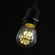Leuchtmittel mit 9 LEDs Filament S14, E27, 1W, Kunststoff, Dimmbar, Sehr Warm Licht, für Außen