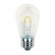 Leuchtmittel mit ''U'' LED S14, E27, 1W, Kunststoff, Dimmbar, Warm Licht, für Außen
