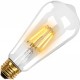 Leuchtmittel mit 6 LEDs Filament ST64, E27, 6W, Glas, Dimmbar, Warm Licht, für Außen