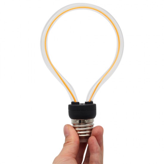 Leuchtmittel aus LED Schlauch A60, E27, 4W, Kunststoff, Dimmbar, für Außen
