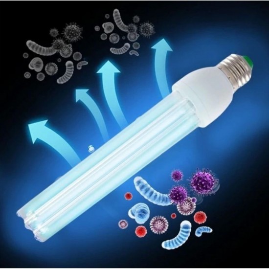Desinfektion Lampe UVC 20W, E27 mit UV Sterilisator für den Haushalt