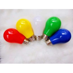 LED-Leuchtmittel A60, E27, 3W, Kunststoff, Dimmbar, Oranges Licht, für Außen